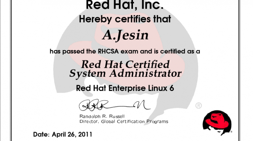 RHCSA