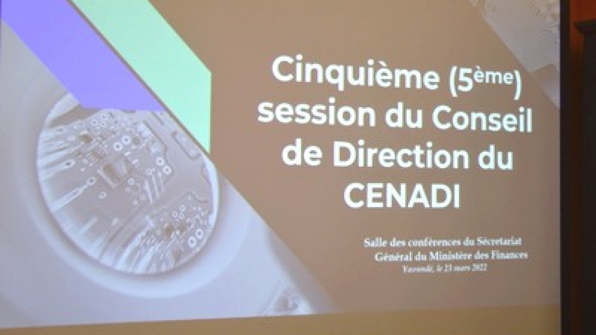 le plan d'actions validé