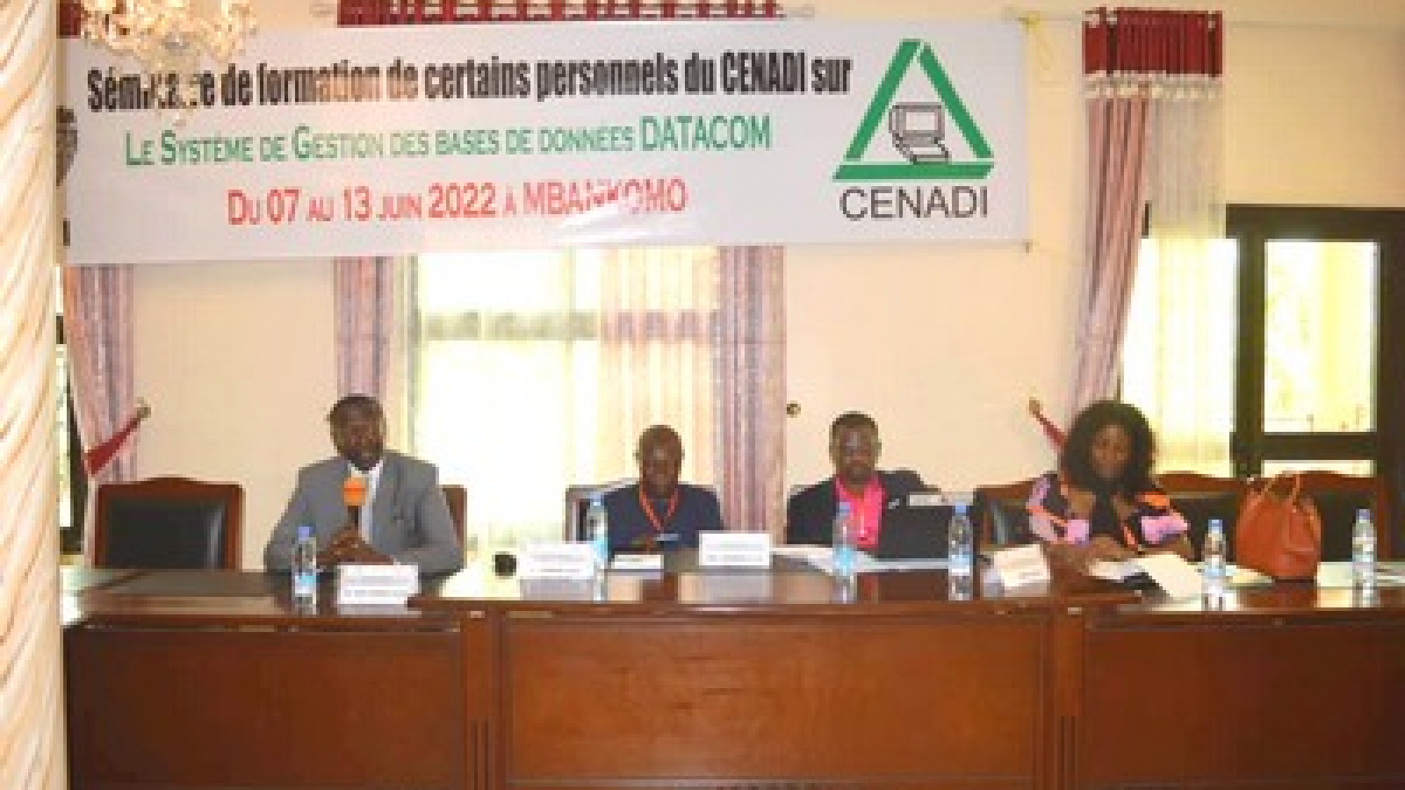 A l'ouverture de la formation
